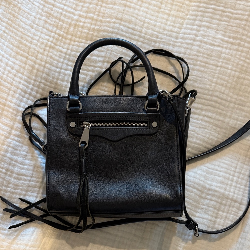 Rebecca Minkoff Black Crossbody Bag with Top Handles